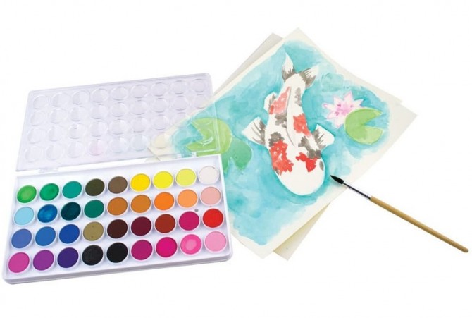 Zmywalne Farby Akwarelowe Ooly - Lil' Paint